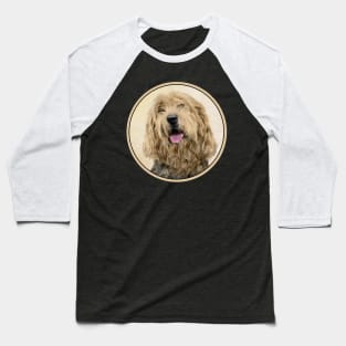 Otterhound Painting - Cute Original Dog Art Baseball T-Shirt